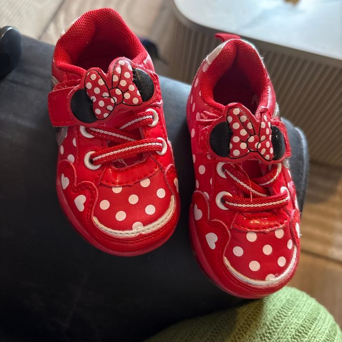 Baskets lumineuses Minnie fille