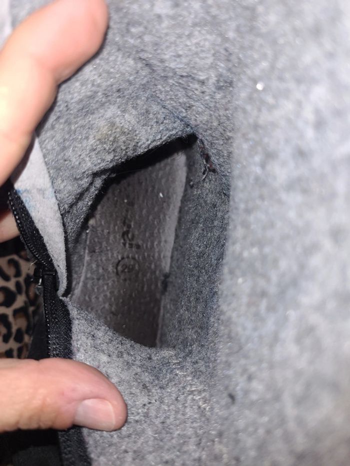 Bottes en daim taille 29 - photo numéro 5