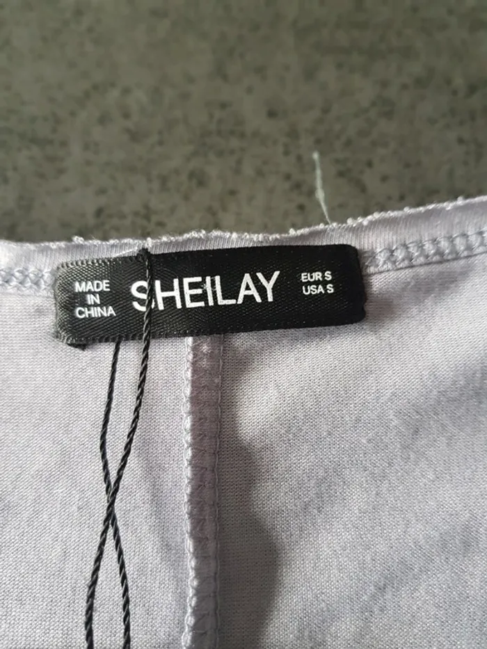 Haut Sheilay gris neuf - photo numéro 4
