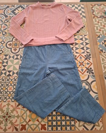 Pantalon léger + haut manches longues 