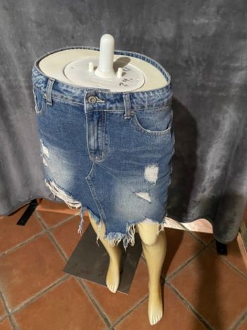 Jupe en jean taille XL