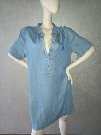 robe fine bleu couleur jeans sienna si taille 42