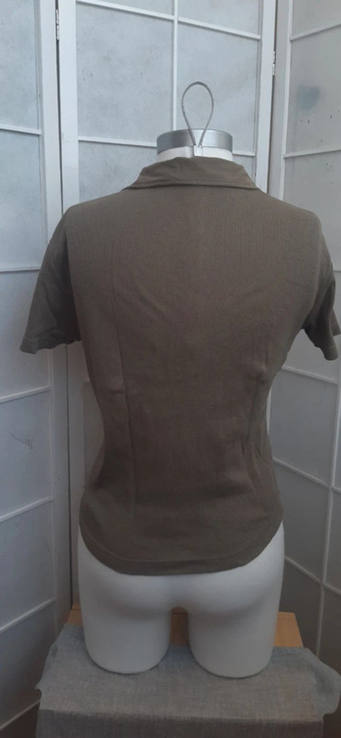 Tee-shirt kaki 36 38 - photo numéro 3