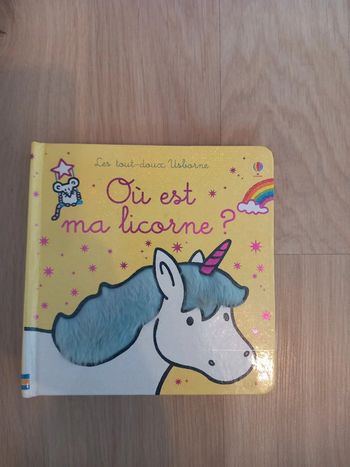 Livre "Où est ma licorne?" tbe