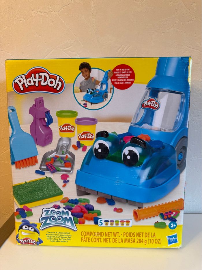 Play-Doh Aspirateur Zoom Zoom et se accessoires