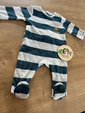 Pyjama marinière Kiabi