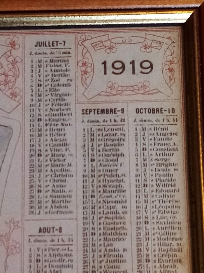 Almanach 1919 des postes et des télégraphes - photo numéro 2