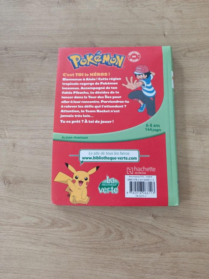livre pokemon c est toi le héros - photo numéro 2