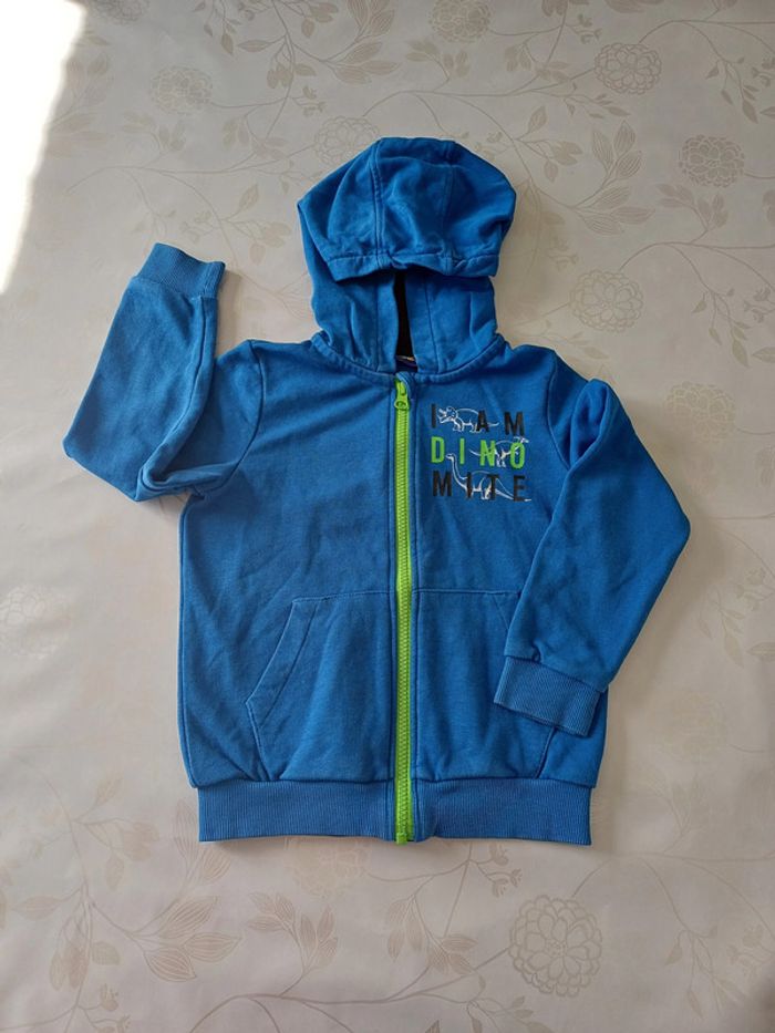 Sweat zippé à capuche Lupilu 4/6 ans