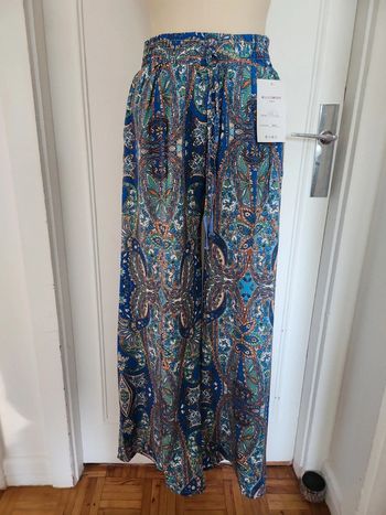 Pantalon large fluide