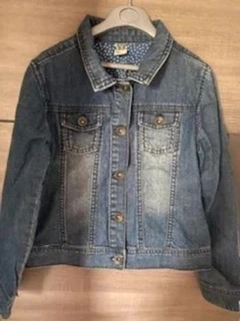 veste en jeans tape a l'oeil 10 ans fille