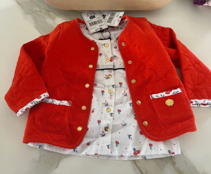 Ensemble veste et blouse 18 mois sergent Major