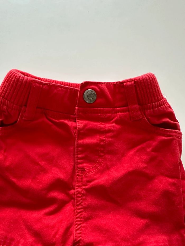 Pantalon rouge garçon - 3 mois - Tape à l’œil - photo numéro 3