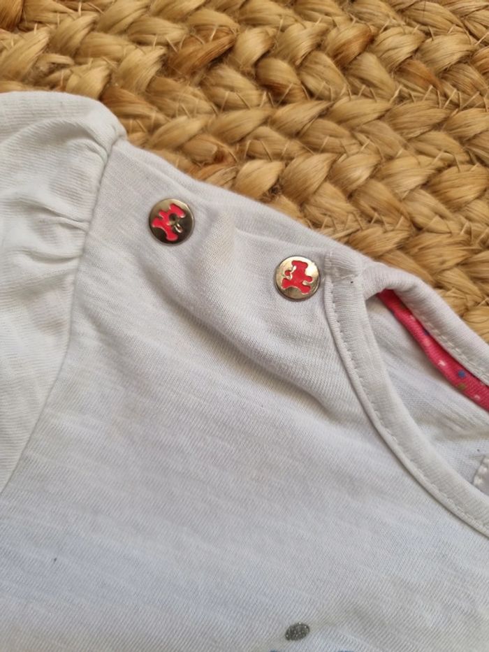 Tee-shirt manches courtes lulu castagnette 3 ans - photo numéro 2