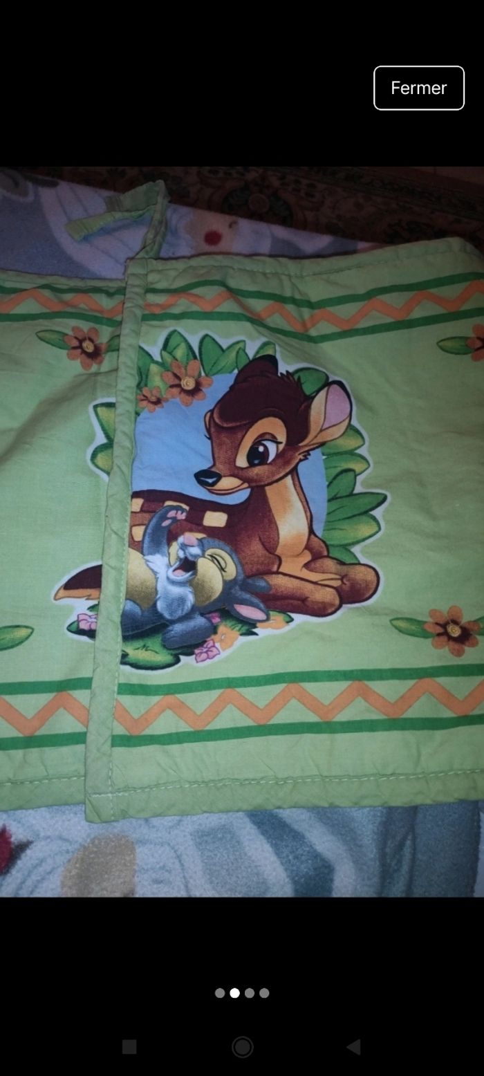 Très beau tour de lit Bambi d1 - photo numéro 2