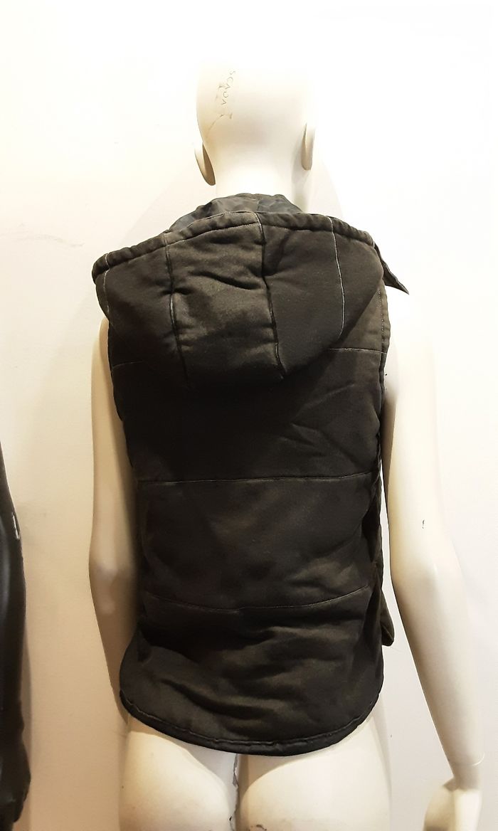Gilet sans manches avec capuche amovible pour femme Taille 36 - photo numéro 7