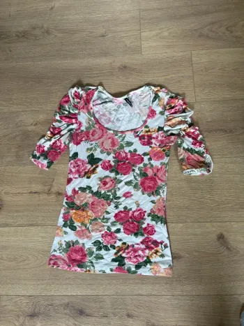 T-shirt fleuris