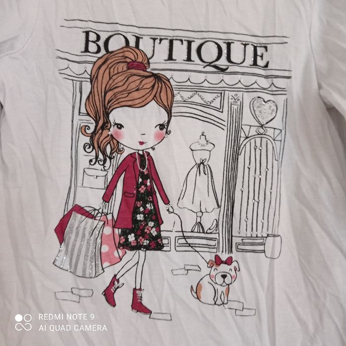 T-shirt blanc 4ans