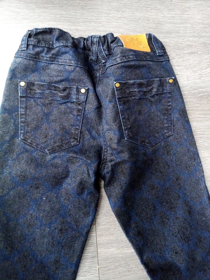 Pantalon bleu effet noir 12a - photo numéro 6