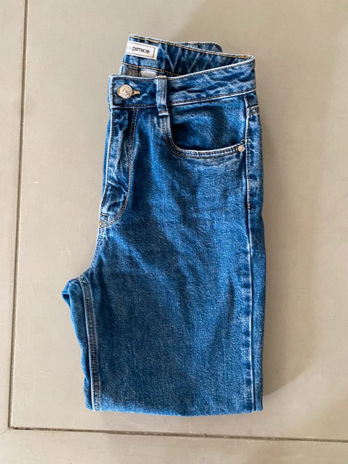 Jeans Pimkie bleu taille haute taille 32 XXS - photo numéro 12
