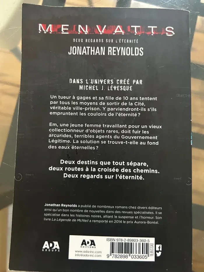 Menvatts - deux Regards sur l'éternité - photo numéro 2