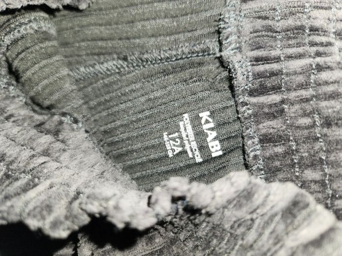 Pantalon velours côtelé taille 12 ans - photo numéro 2