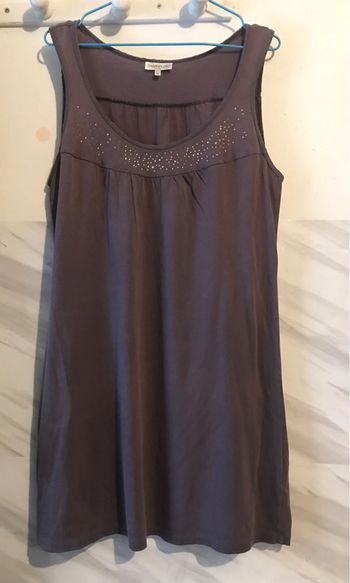 Robe 👗 #darjeeling marron gris taille L #rasika1