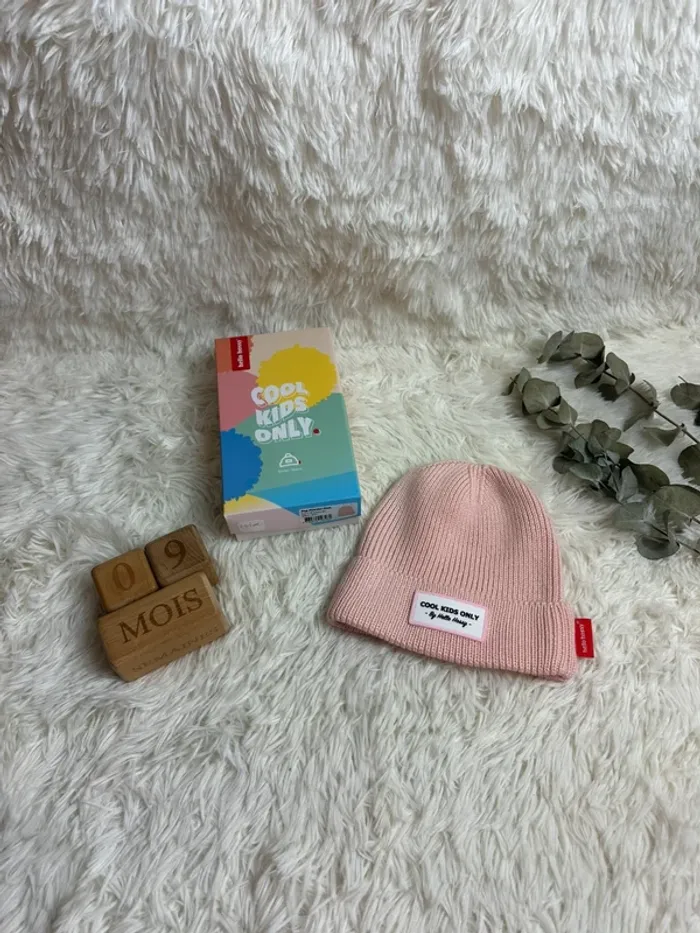 Bonnet pop pink cool kids only hello Hossy