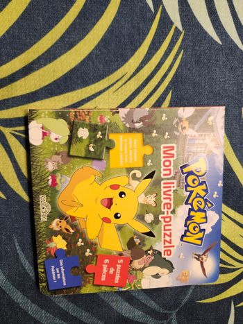 Mon livre puzzle pokemon 5x6 pieces