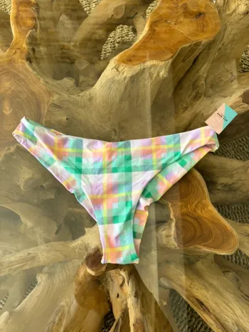 Bas de maillot de bain Ardene swim femme carreaux pastel