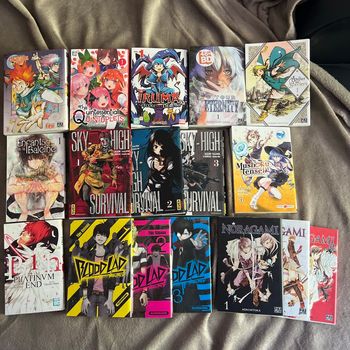 Lot de 17 manga
