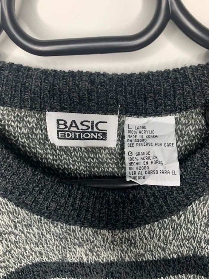 Pull d’hiver Basic editions vintage style bohème ethnic funky - photo numéro 6