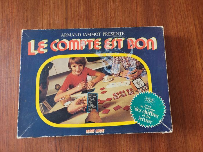le compte est bon - RTF - vintage - photo numéro 2