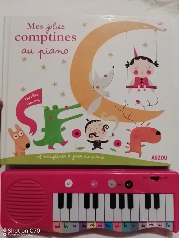 Auzou jolies comptines piano