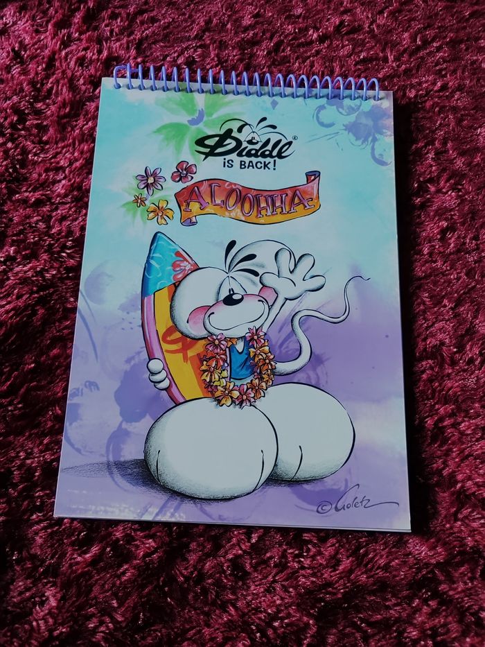 Cahier de coloriages diddl is back - photo numéro 1