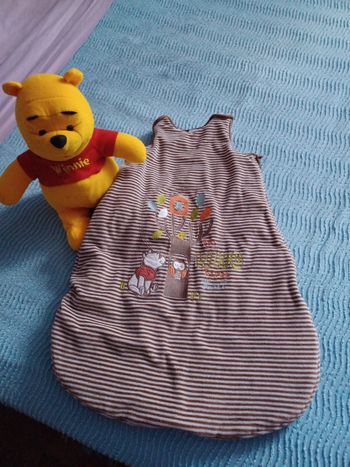 Gigoteuse Winny l'ourson avec peluche