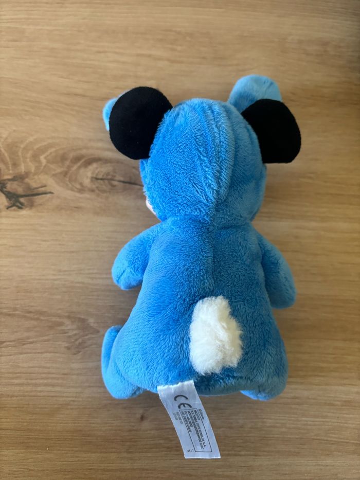 Doudou Mickey déguisé en lapin bleu Disney nicotoy - photo numéro 3