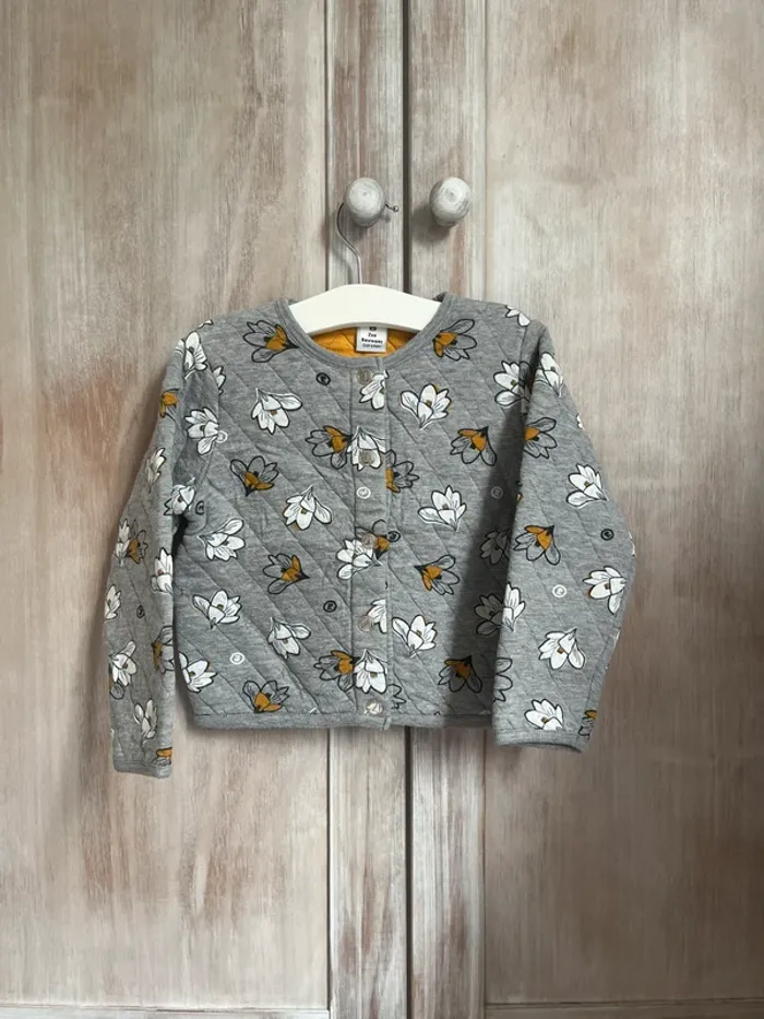 Veste légère / gros pull molleton t. 4 ans