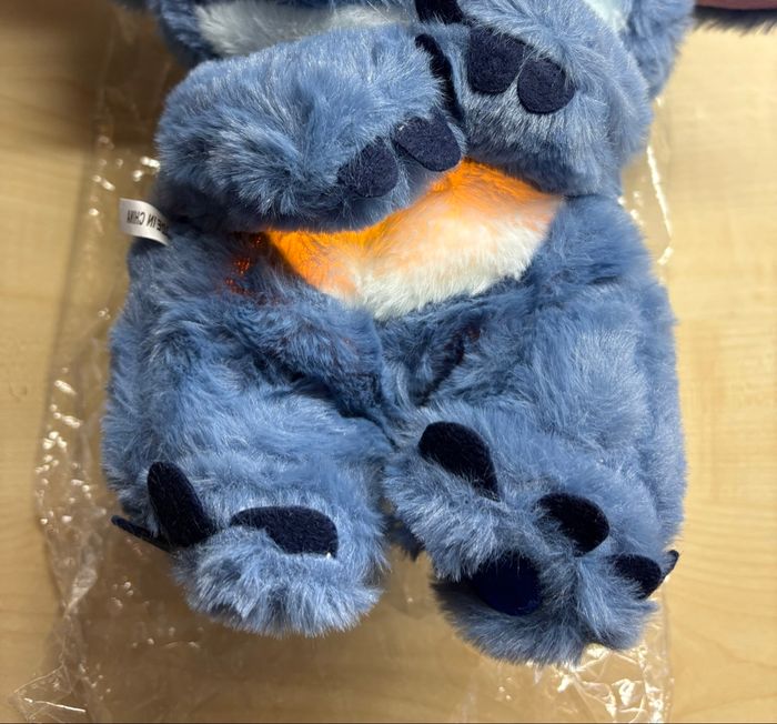 Peluche Stitch ou Angel 28 cm lumineuse , respire, fait plusieurs mélodies 4 modes différents NEUF - photo numéro 5