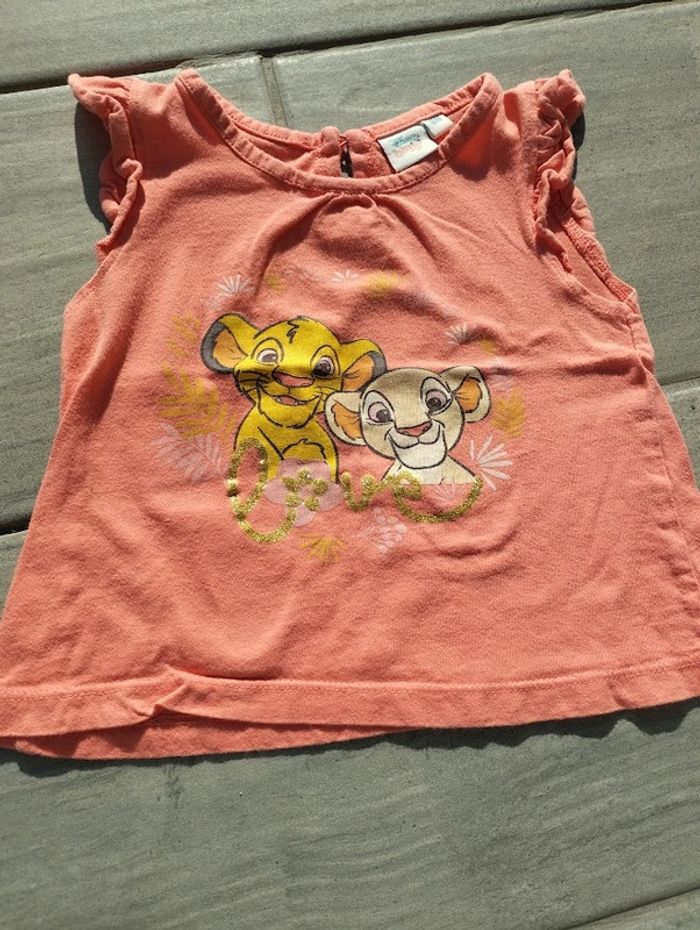 Lot n° 441 Débardeur Simba Nalla Disney Baby 18 mois - photo numéro 2