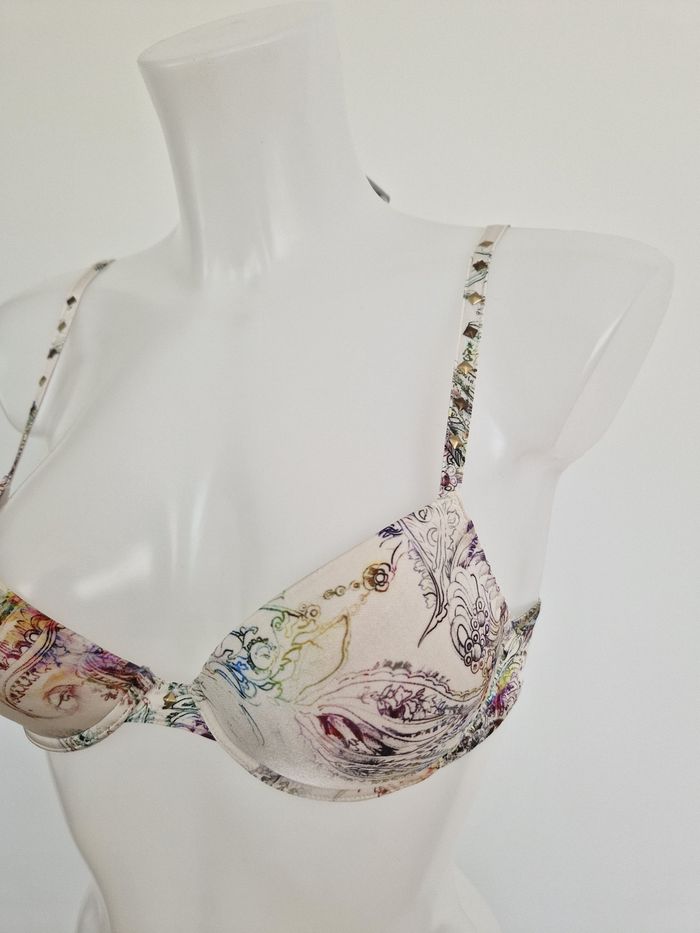 Soutien gorge blanc à motifs colorés Antigel - photo numéro 5