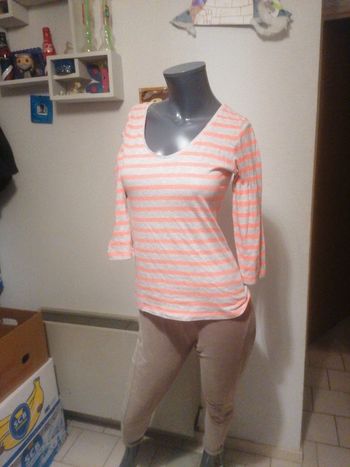 Haut manche longue taille s