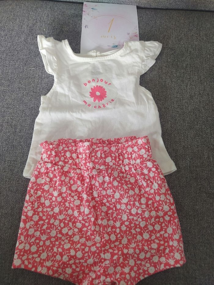 Lot séparable 7 pyjamas été 1 mois - photo numéro 2