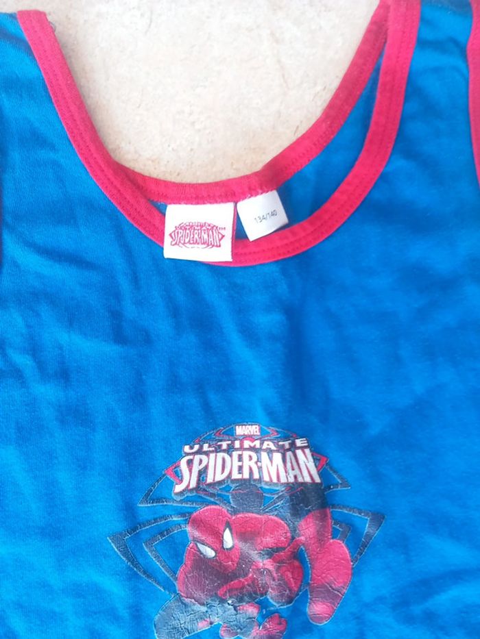 Lot 2 maillots de corps 8/10 ans speederman - photo numéro 3