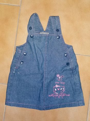 Robe jean 1mois