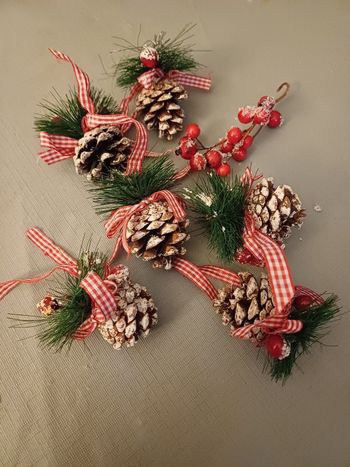 Lot de décorations de noel