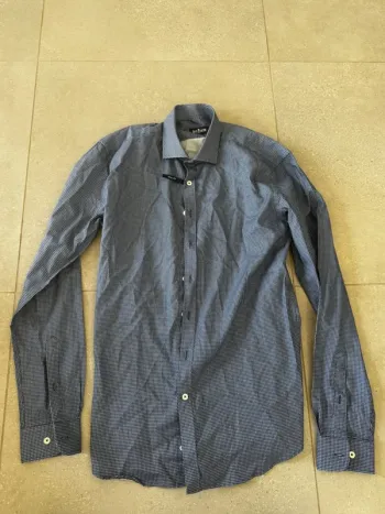 Chemise Café Coton taille 41, neuve sans étiquette, Slim fit