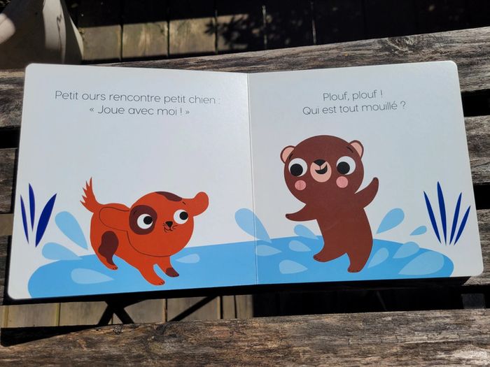 Livre tout carton Éditions Fleurus collection Petit Doux 🐿 Joue avec moi 🐻 71 - photo numéro 4