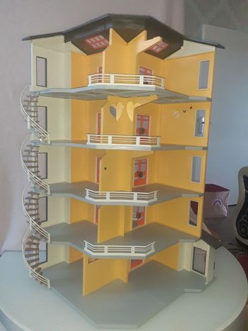 Maison 9266 avec extensions playmobil 