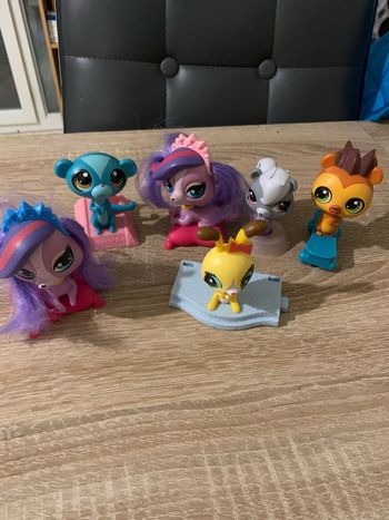 6 figurines littlest pet shop Mac Donald’s 